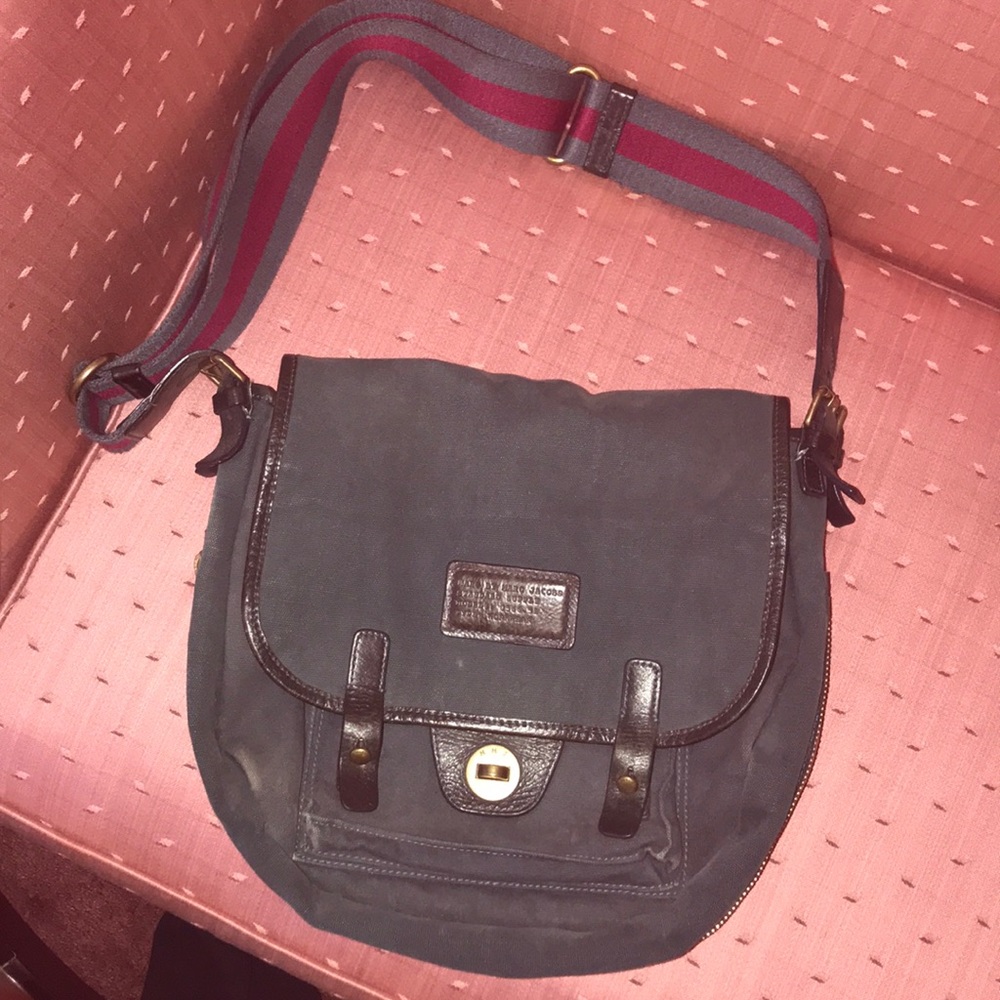 Marc by Marc Jacob’s military canvas bag (blue)